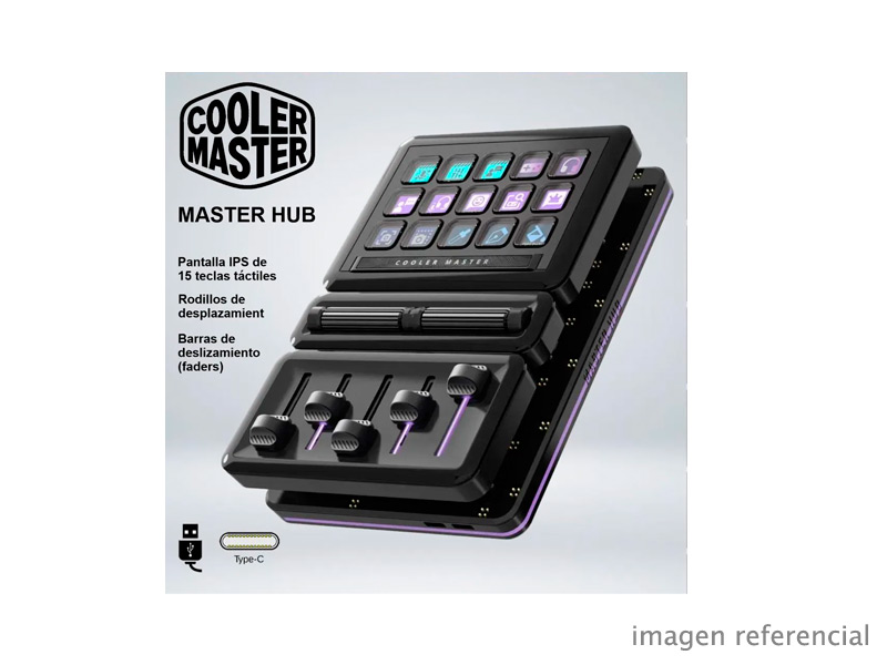 MHSK13AA00 Controlador modular Cooler Master MasterHUB Stream Kit MHSK13AA00