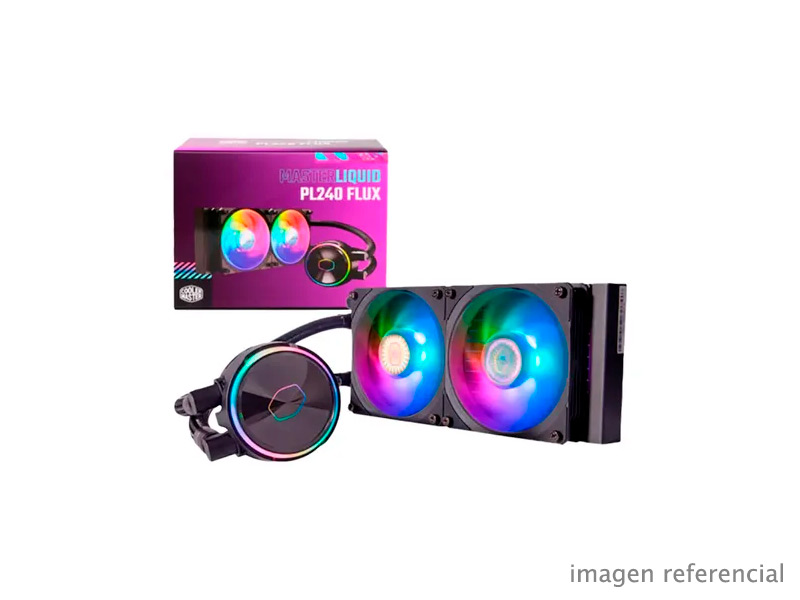 MLY-D24M-A23PZ-R1 Liquid Cooling Cooler Master MasterLiquid PL240 FLUX 240mm MLY-D24M-A23PZ-R1
