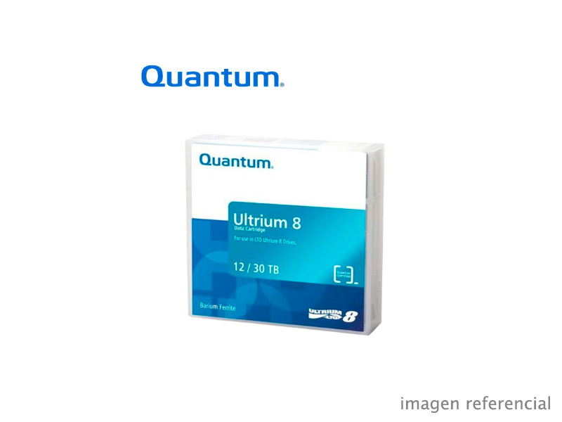 MR-L8MQN-BC Data Tape Quantum Ultrium 8 12TB 30TB MR-L8MQN-BC etiquetado