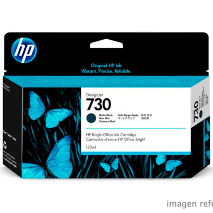 Tinta HP 730 P2V65A 130 ml negro mate