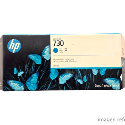Tinta HP P2V68A 730 300 ml cian