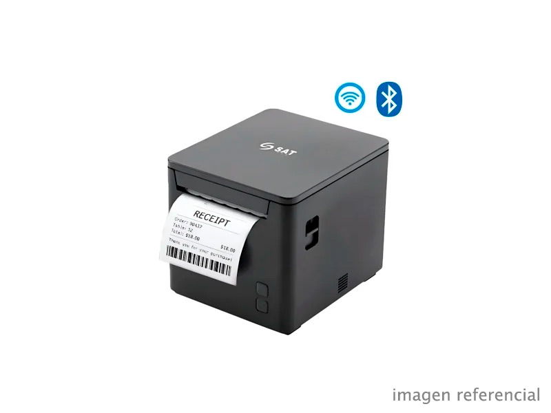 SATQ23TUBW Impresora térmica SAT Q23T UBW 80 mm USB WiFi Bluetooth SATQ23TUBW