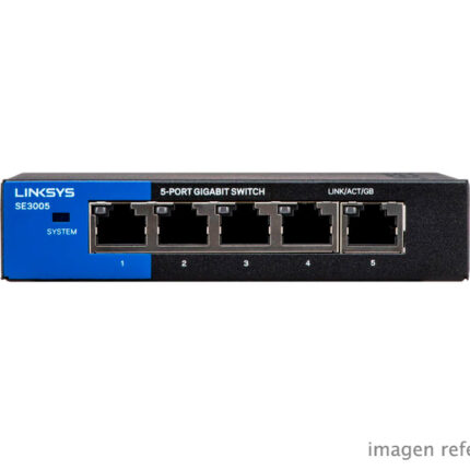 Switch Linksys SE3005 5 puertos Gigabit Ethernet