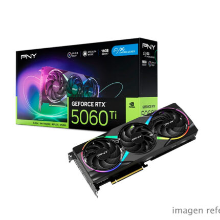 Tarjeta gráfica PNY GeForce RTX 5060 Ti 8GB ARGB OC Triple Fan VCG5060T8TFXXPB1-O