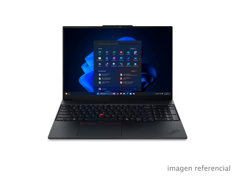 21SS001RLM Laptop Lenovo ThinkPad E16 Gen 3 16 pulgadas Core Ultra 9 185H 21SS001RLM