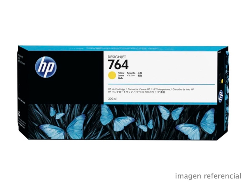 C1Q15A Tinta HP C1Q15A 764 Yellow 300 ml