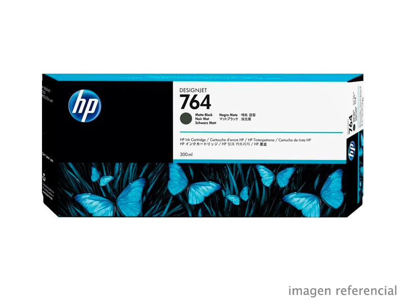 C1Q16A Tinta HP C1Q16A 764 Matte Black 300 ml
