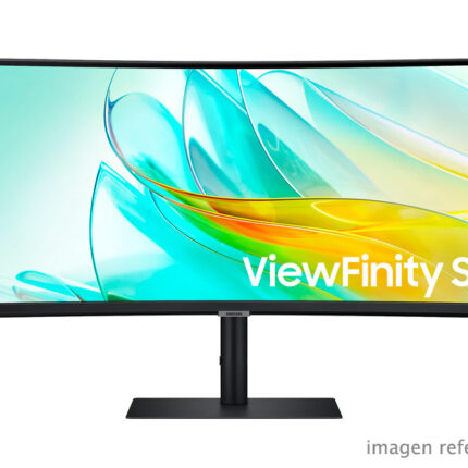 Monitor Curvo Samsung ViewFinity S6 S65UC 34" Ultra WQHD 100Hz VA HDR10 HDMI DisplayPort USB-C 90W LS34C650UALXPE