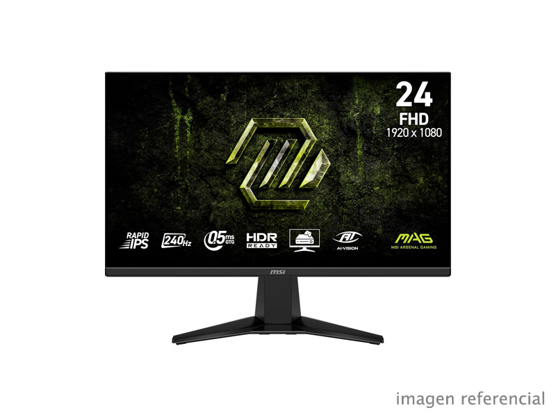 MAG-245PF-X24 Monitor gamer MSI MAG 245PF X24 24 pulgadas FHD Rapid IPS 240 Hz 0.5 ms