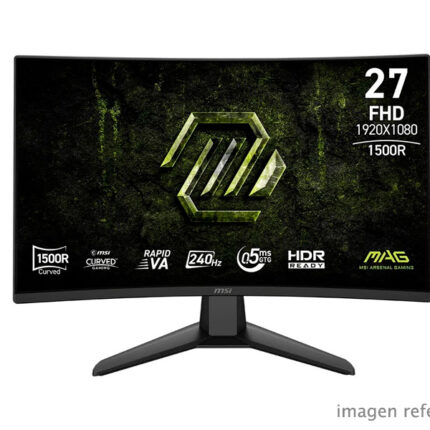 Monitor curvo gamer MSI MAG 274CF X24 27 pulgadas Full HD 240 Hz 0.5 ms