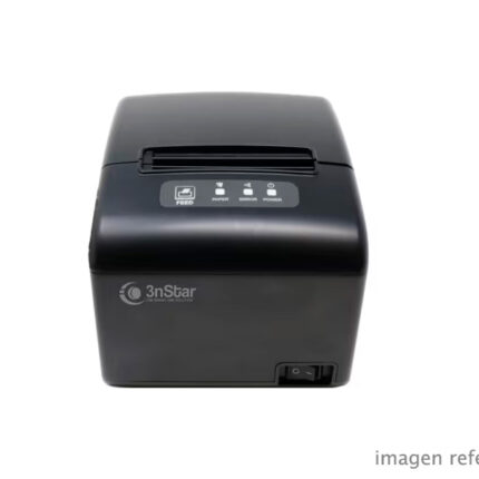Impresora térmica 3nStar RPT006B monocromática 72 mm USB Ethernet Bluetooth negra