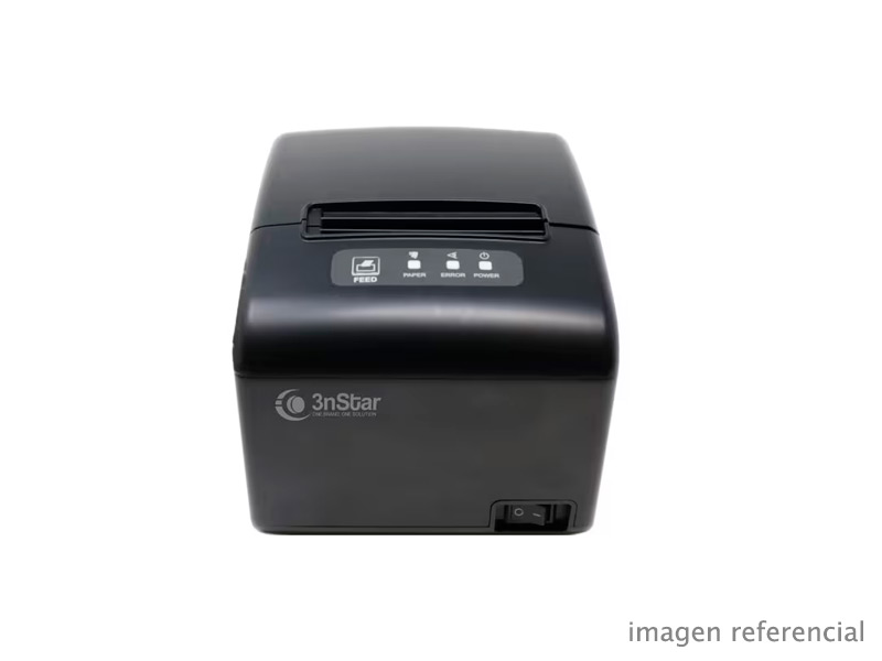 RPT006B Impresora térmica 3nStar RPT006B monocromática 72 mm USB Ethernet Bluetooth negra