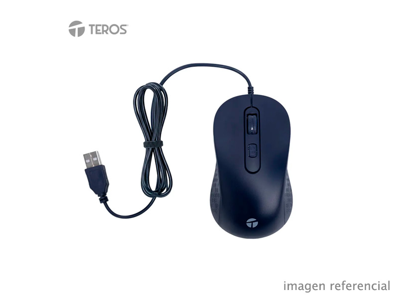 TE-1243S Mouse USB TEROS TE-1243S 2000 DPI azul