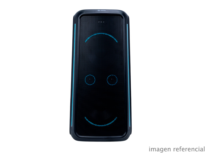 TE-VIBE-6055BLK Parlante inalámbrico para fiestas TEROS Vibe 6055 100 W Bluetooth 5.3 con micrófonos TE VIBE 6055BLK