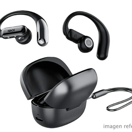 Audífonos inalámbricos Auracity TEROS TE-80715N Bluetooth 5.4 con ENC y USB Tipo C